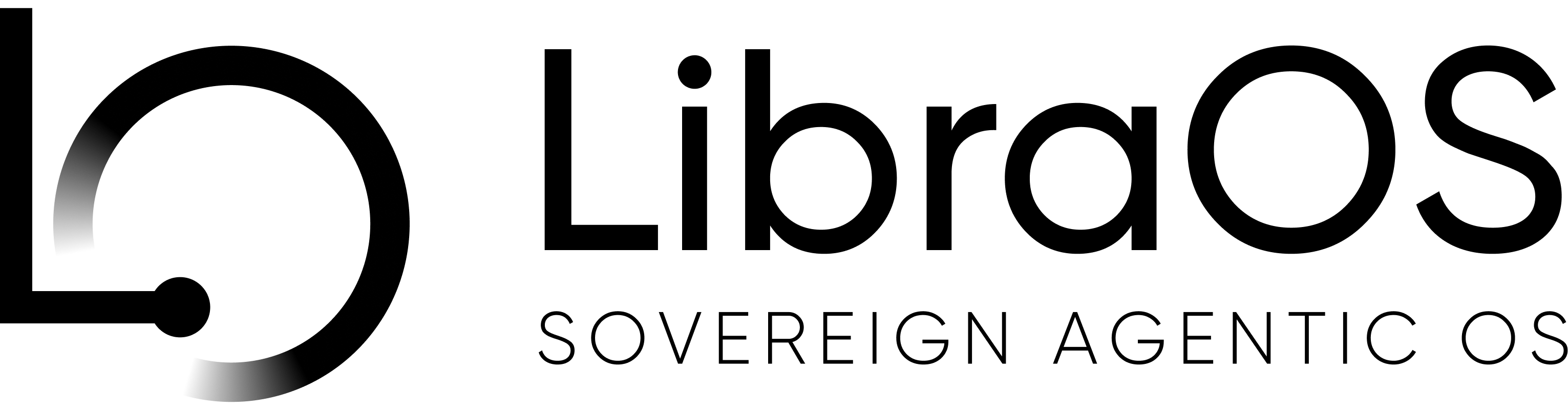 Black Libra OS logo